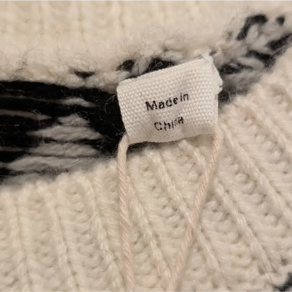 chinti & parker wool-cashmere pop fair isle sweater